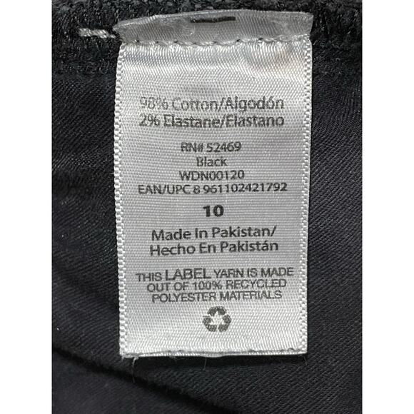 Women’s Free Assembly 90s Cut Off Shorts Black Raw Hem Size 10 Waist 30”-Summer - Picture 14 of 15